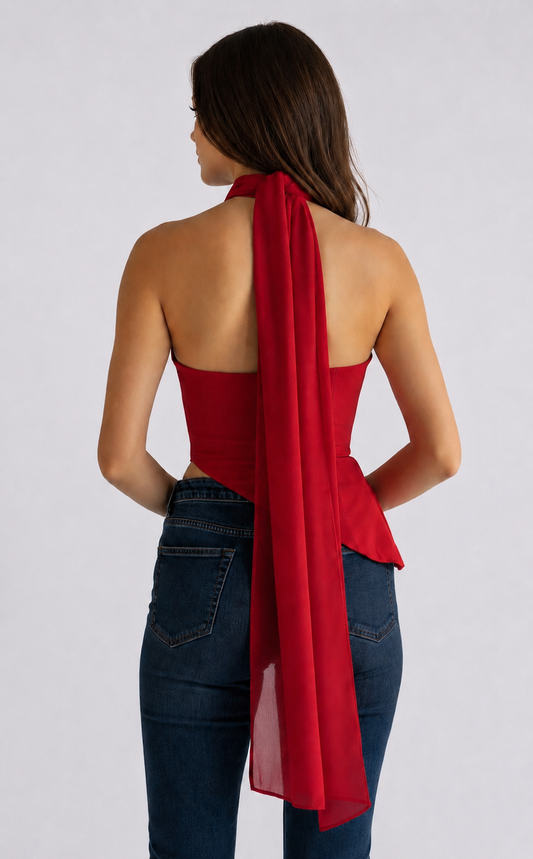 Mirage Scarf TopLUCE