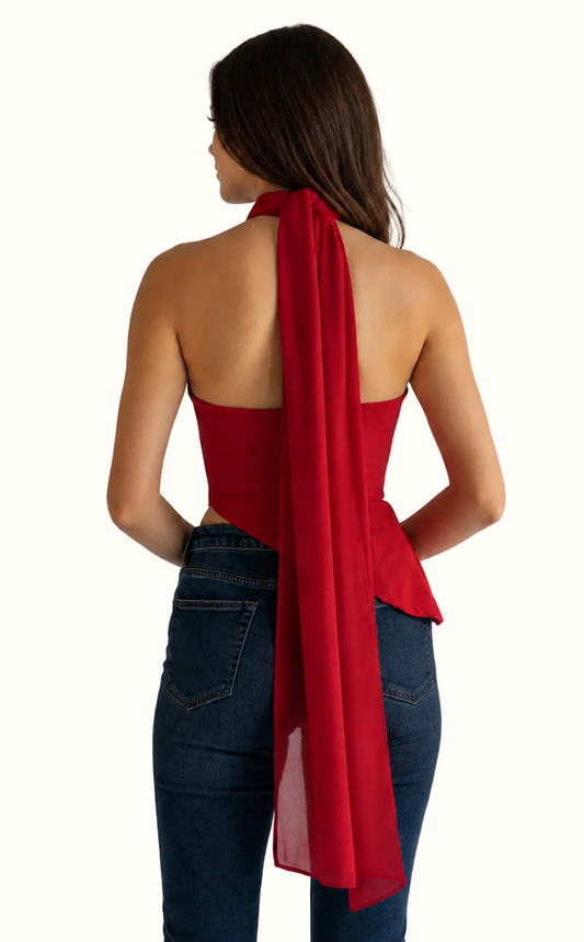 Mirage Scarf TopLUCE