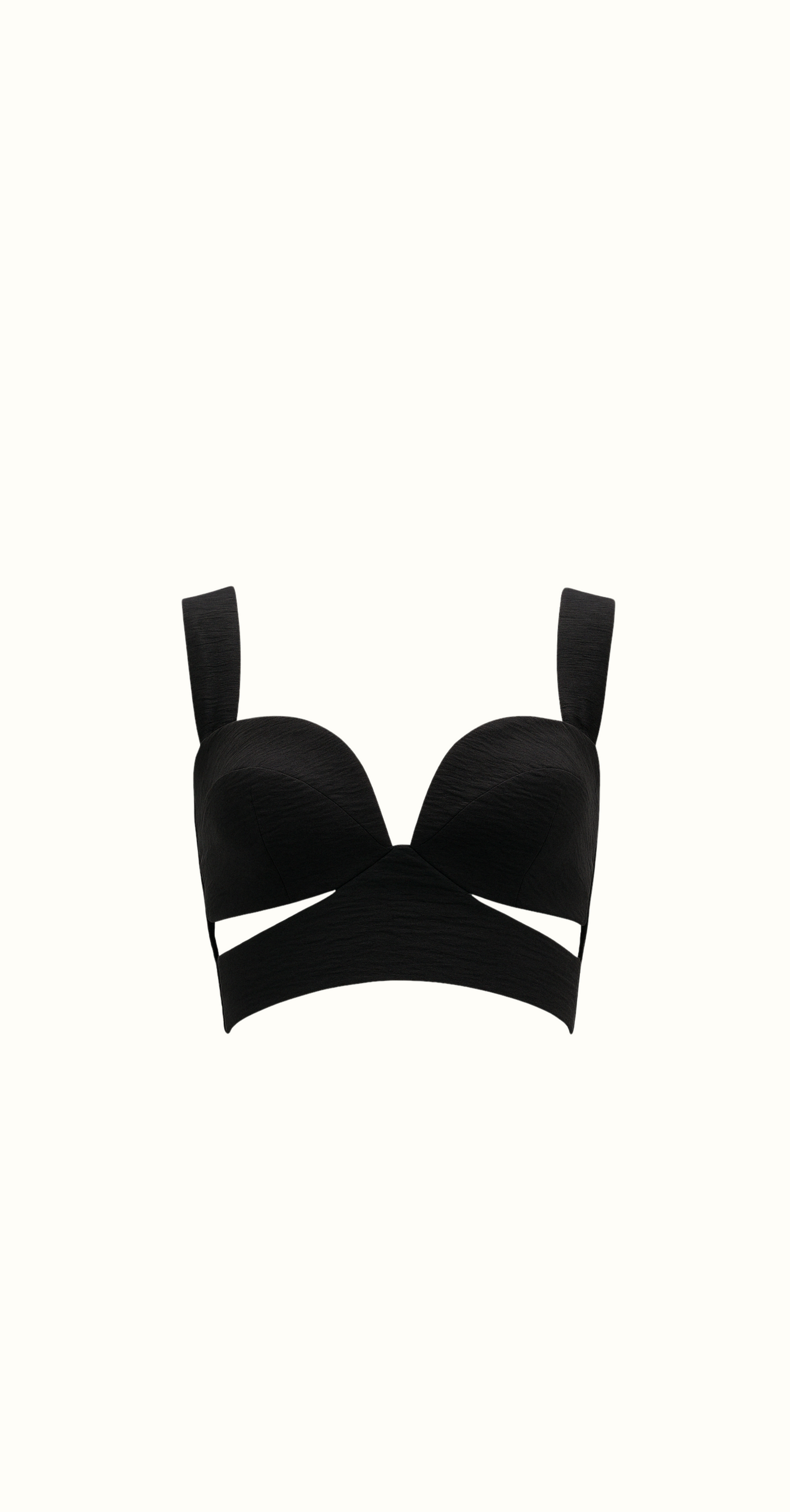 LUCE linen bustier corset