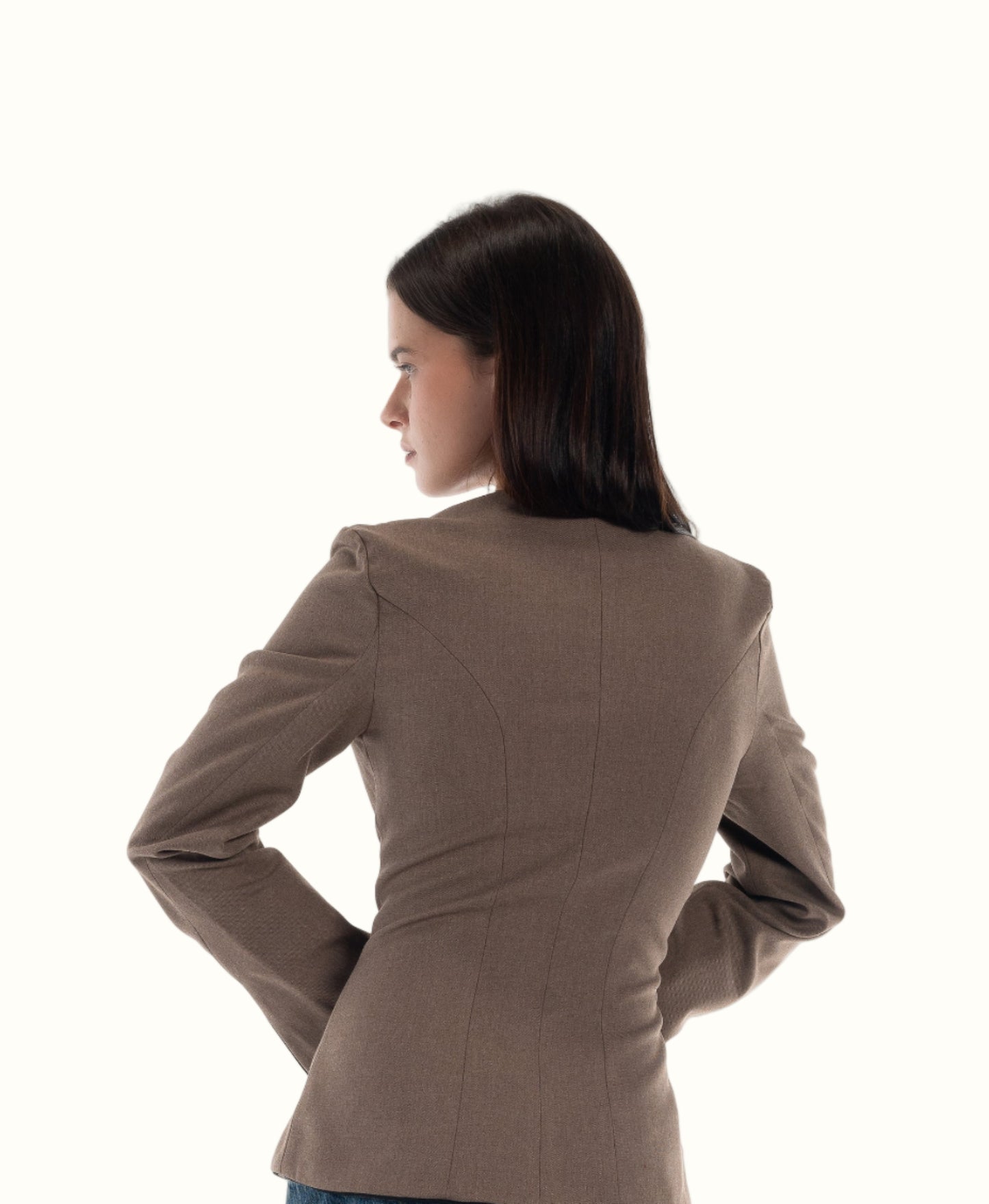 LUCE blazer back view