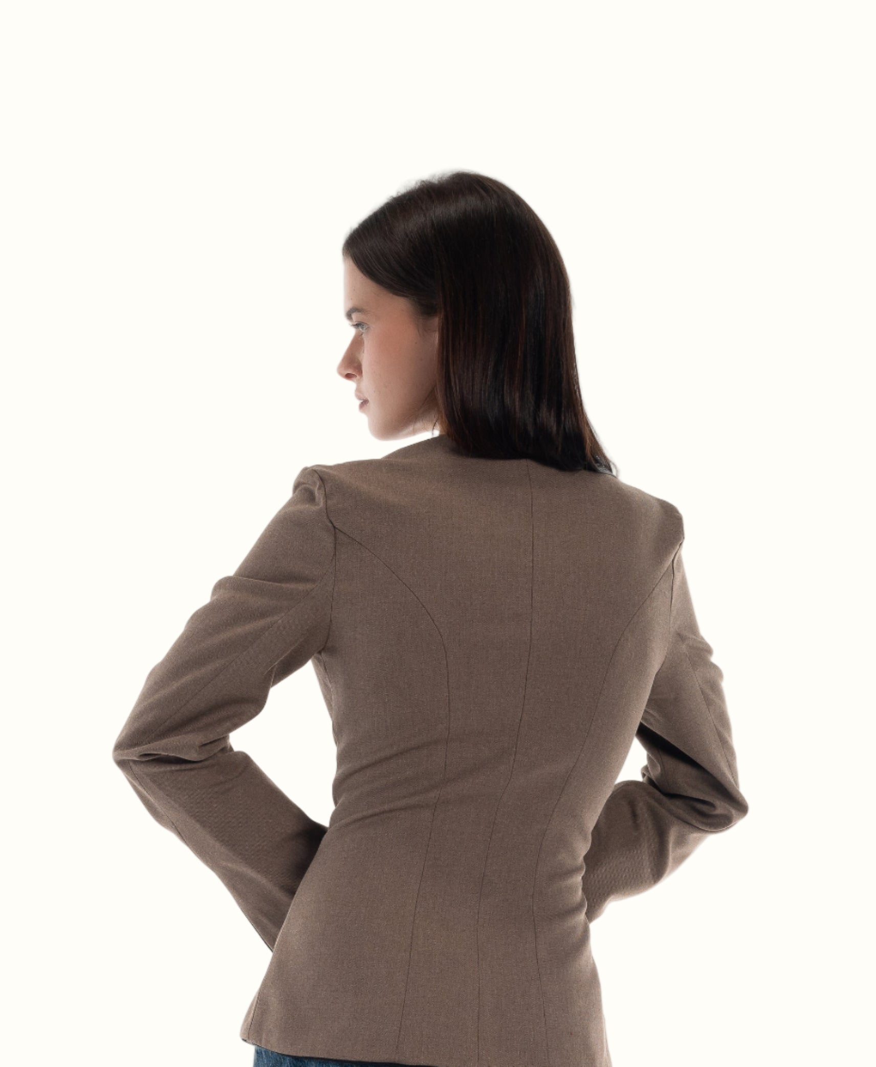 LUCE blazer back view