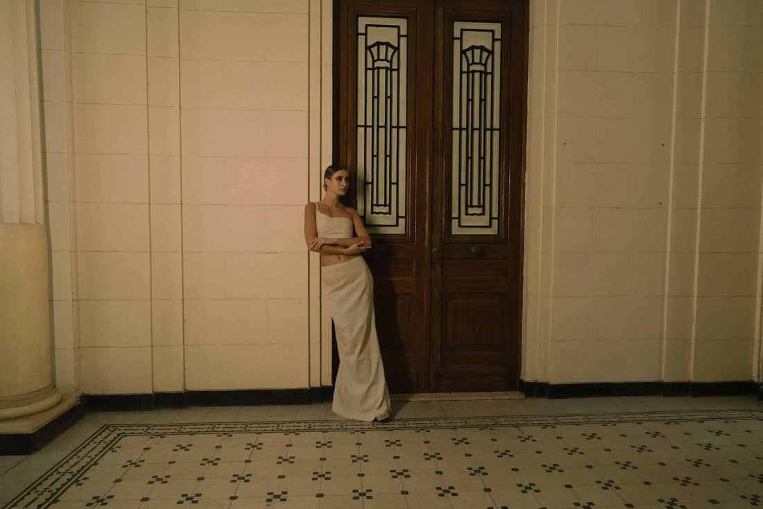 Where Linen Meets Light: The Art of Tranquil Dressing | Two-Tone Set | LUCE