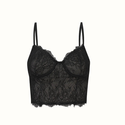 LUCE LACE CHANTILLY BUSTIER