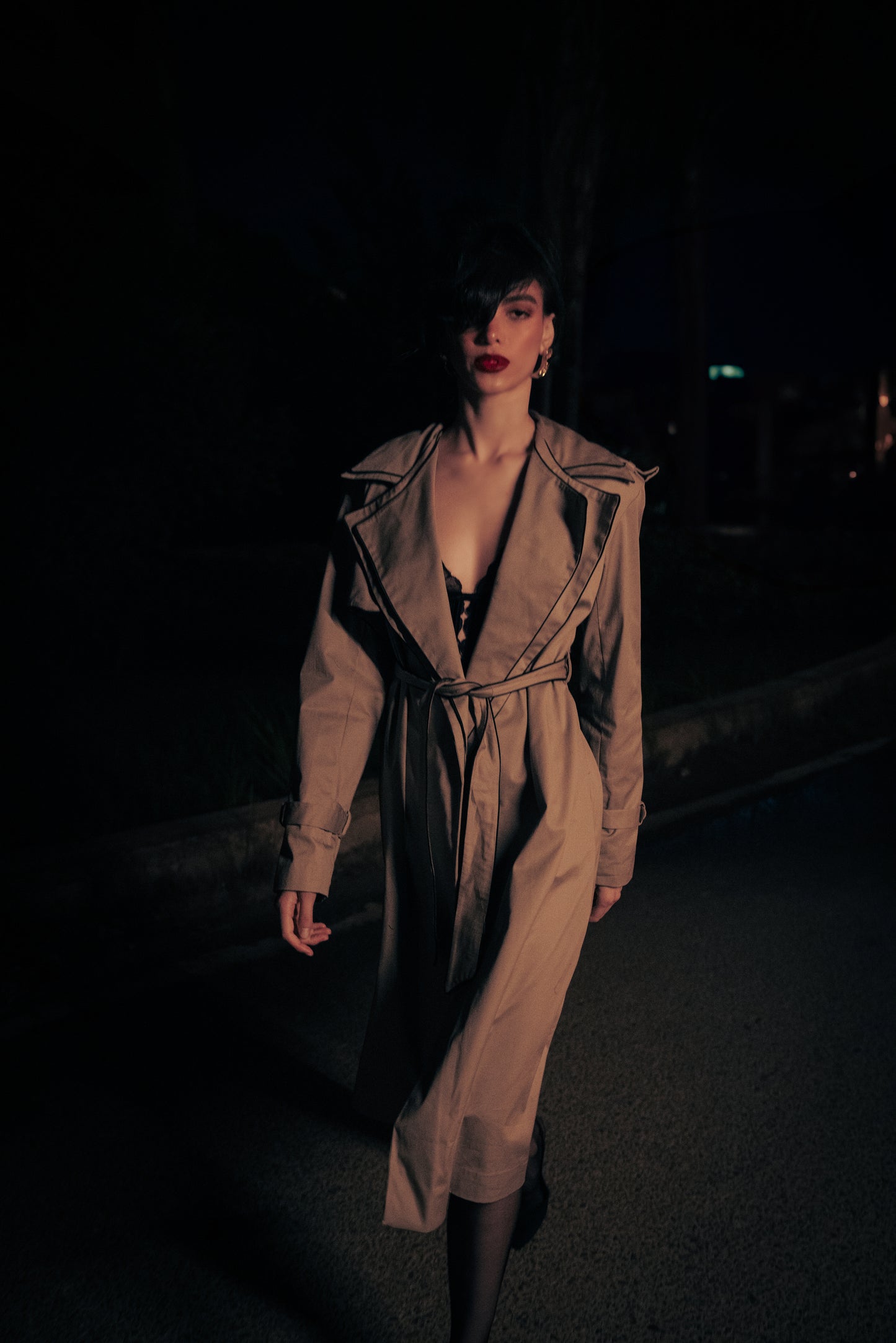 Belted Trench Coat