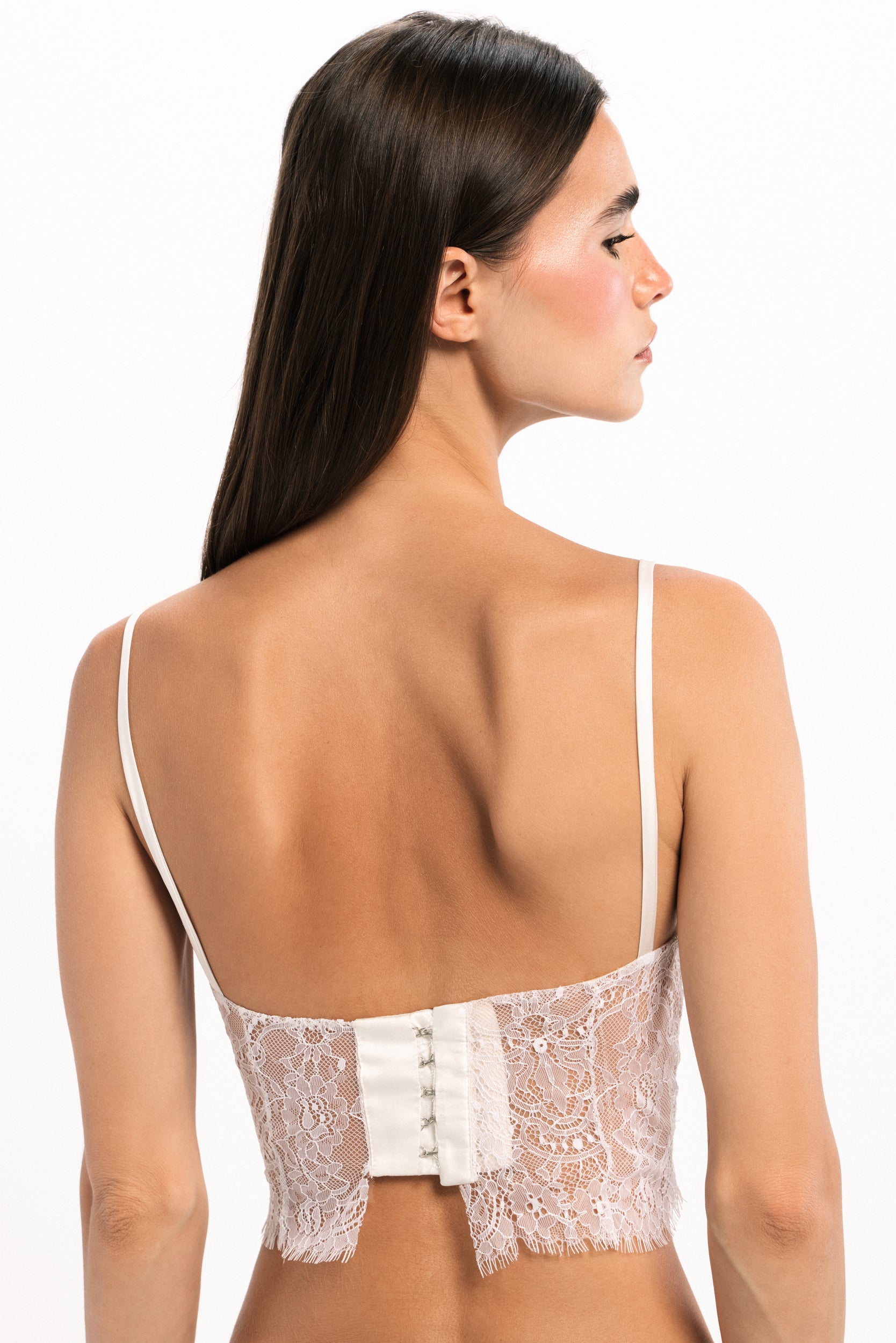 LUCE lace bustier