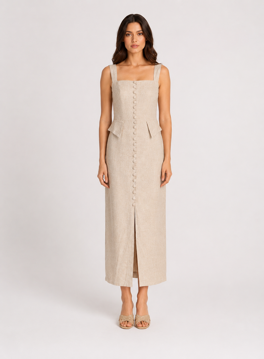 Monaco Linen DressLUCE
