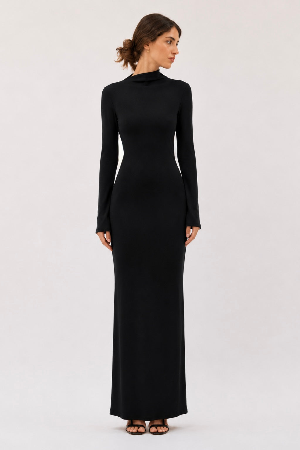 Knit Dress with Open-back and LogoLUCE