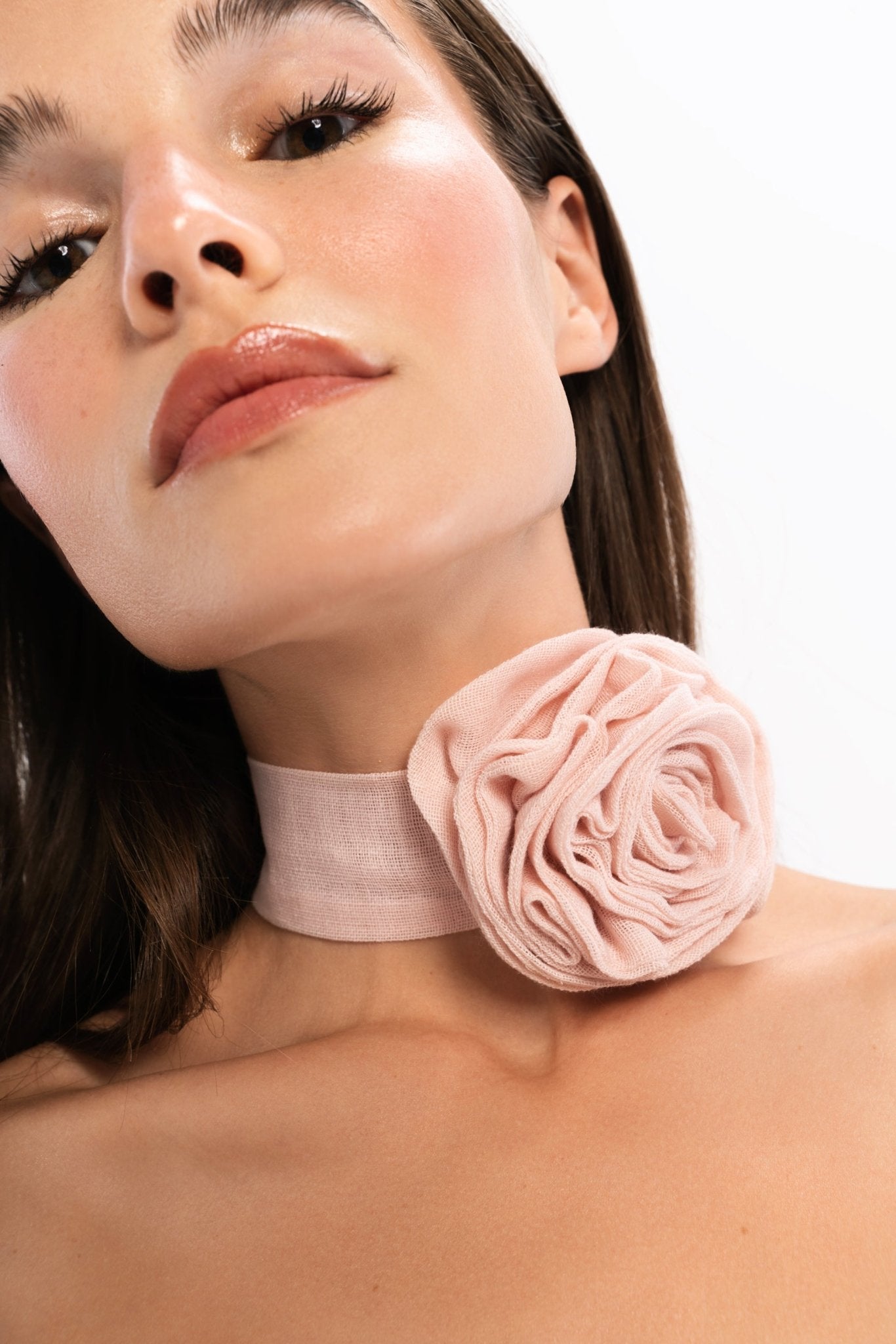 Flower choker Scarf - LUCE