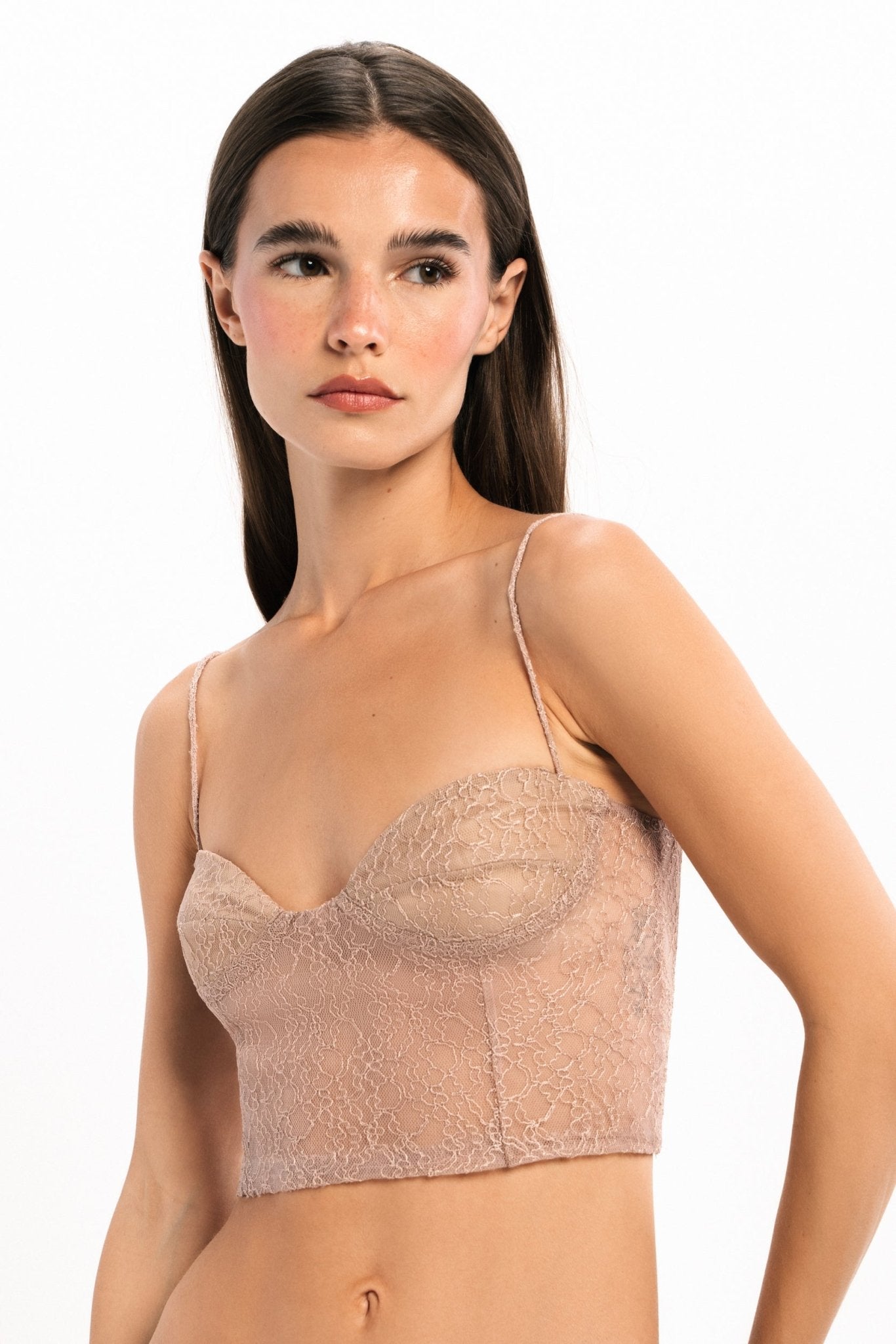 Pink Lace Bralette - LUCE